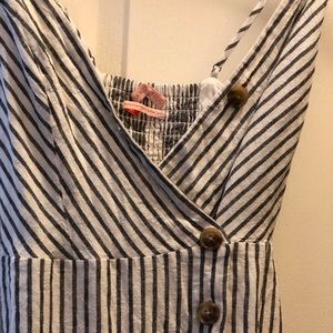 Urban Outfitters Linen Midi Dress